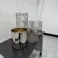 Stainless Steel Containers And Mesh Baskets image 0